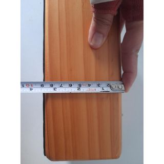 Lámpara madera mesa/pared