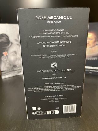 Parfumerie Particulière - Rose Mécanique Colonia