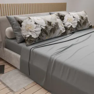 Set Lenzuola Cotone Tinta Unita Digitali