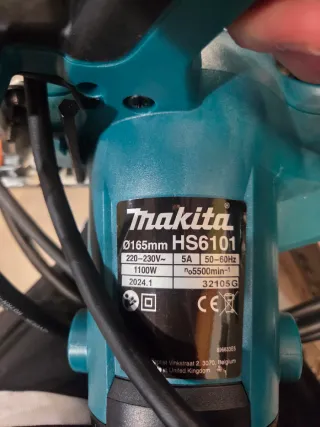 Makita HS6101J1 Sierra Circular de Mano
