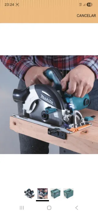 Makita HS6101J1 Sierra Circular de Mano