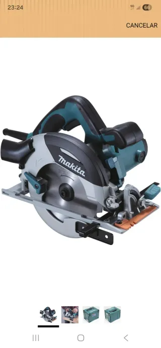 Makita HS6101J1 Sierra Circular de Mano