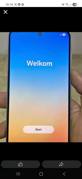 Samsung A56 5G Verde/Rosa