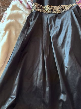 Vestido palabra de honor zara