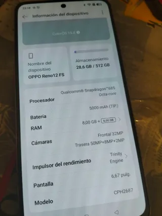 Móvil con buena memoria y procesador , poco uso 4G
