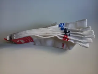 3 Pares Calcetines Puma Blancos EU 39-42