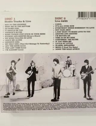 The Rolling Stones Past Master CD. Sin desembalar