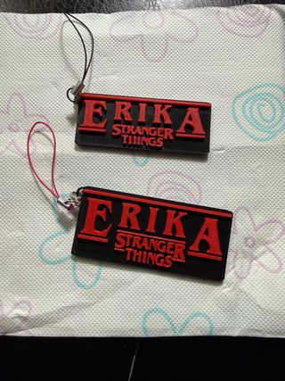Llavero/Cartel Stranger Things Personalizado
