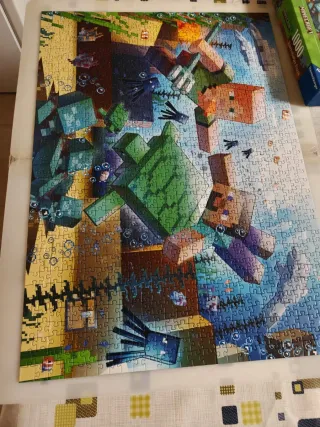 Puzzle Minecraft 1000 piezas Ravensburger