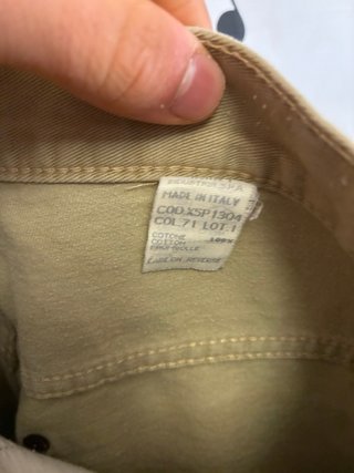 Pantalón Armani Jeans beige Talla 29