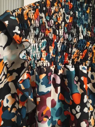 Blusa Estampada Multicolor