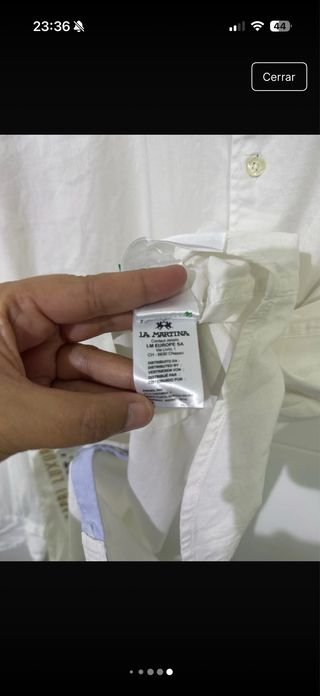 Camisa La Martina Blanca