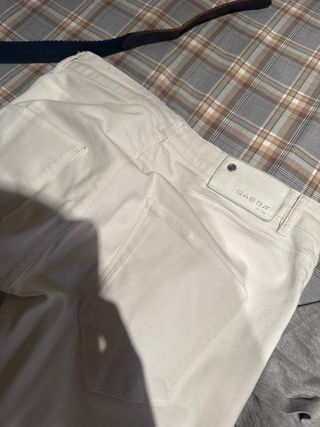 Vaqueros Gabba Slim Fit Hombre Blancos W34 L34