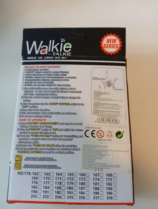 Walkie Talkies Infantiles Espaciales