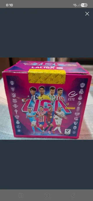 Cajas de Cromos Liga Este 25/26