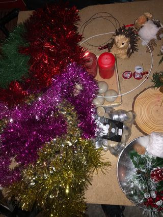 Kit decorazioni Natale: candele, palline, vasi