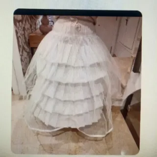 TRAJE FALLERA + ZAPATOS + PICO + CANCAN