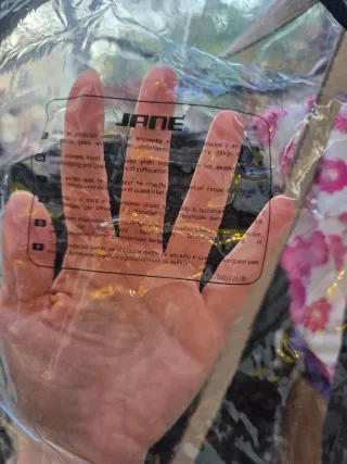 Funda Plástico Silla Paseo Transparente