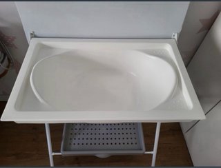 Bañera cambiador bebé plegable