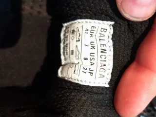 Zapatillas Balenciaga Talla 41 Negras