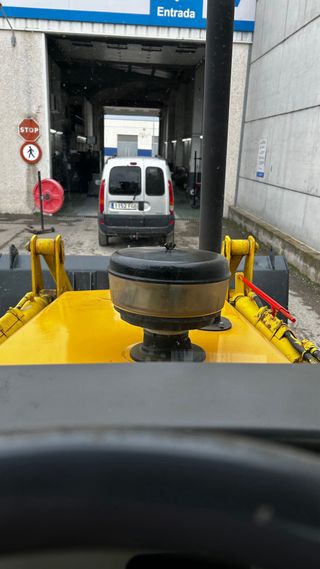 Retro excavadora komatsu
