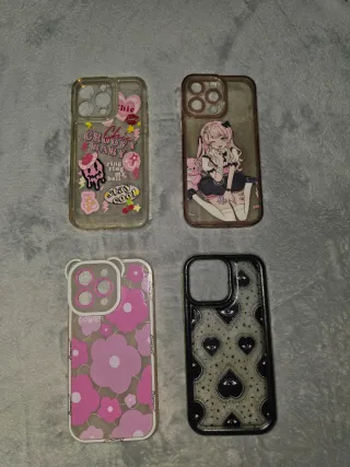 Confezione da 4 custodie per iPhone 14 Pro Max