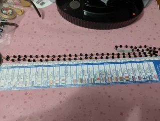 Collana lunga con pendente nero