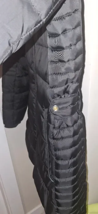 Abrigo Zara Negro Talla XS