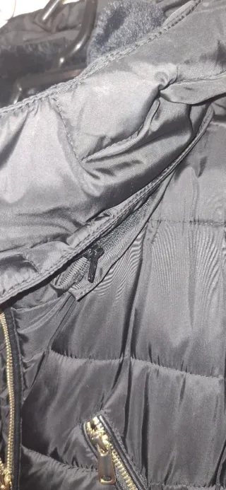 Abrigo Zara Negro Talla XS