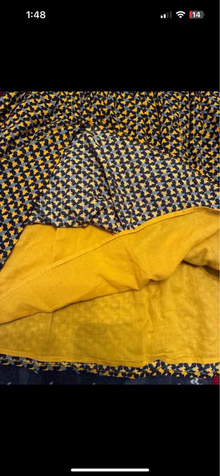 Vestido estampado talla M