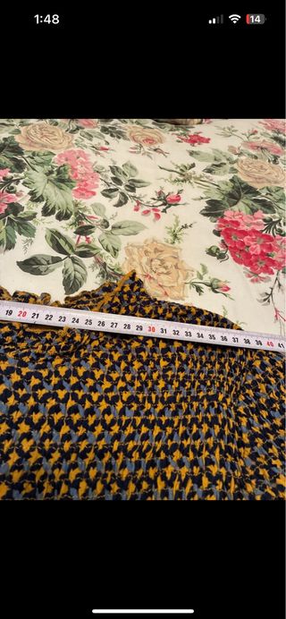 Vestido estampado talla M