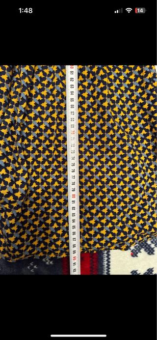 Vestido estampado talla M