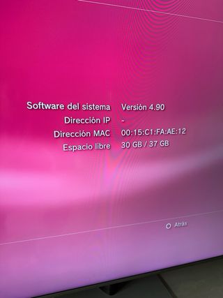 Ps3 Fat 40gb Sony Negra funcionando.