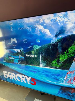 Ps3 Fat 40gb Sony Negra funcionando.