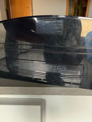 Ps3 Fat 40gb Sony Negra funcionando.