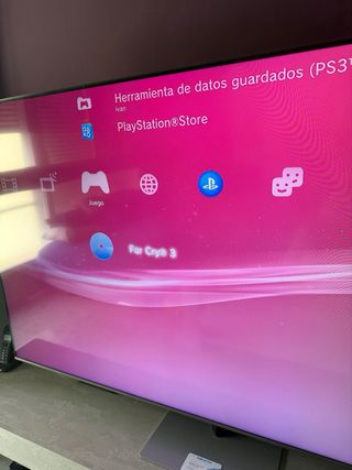 Ps3 Fat 40gb Sony Negra funcionando.