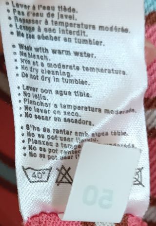 Camiseta Lacoste Rayas Talla M