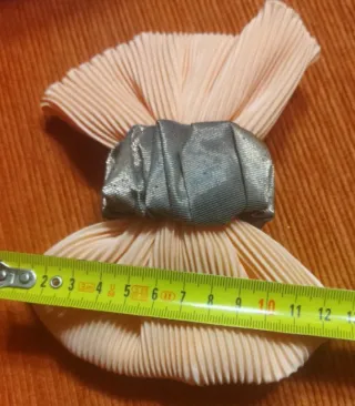 Adorno/Complemento disfraz salmón y oro viejo