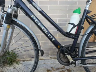 Bicicleta Peugeot Country Negra/Plata