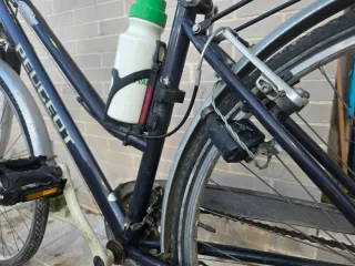 Bicicleta Peugeot Country Negra/Plata