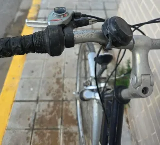 Bicicleta Peugeot Country Negra/Plata