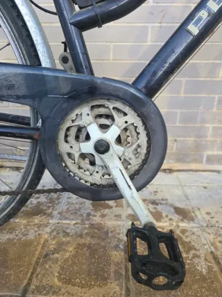 Bicicleta Peugeot Country Negra/Plata