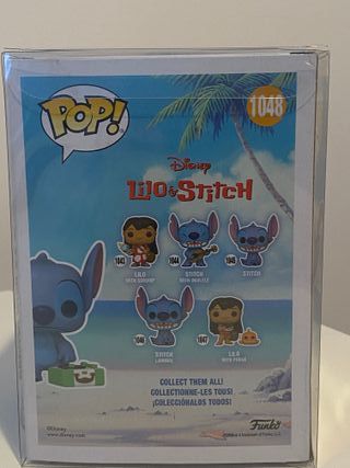 Funko Pop Stitch con tocadiscos 1048