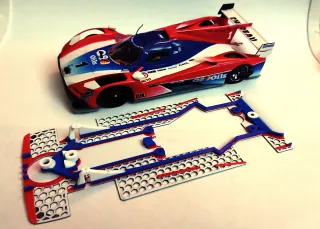 Chasis 3D Cadillac V series hypercar Scaleauto