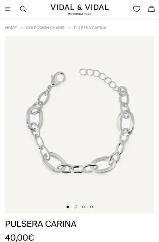 Pulsera Vidal & Vidal de plata