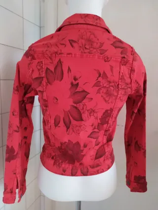 Chaqueta vaquera Nina Carter floral T. XS/S