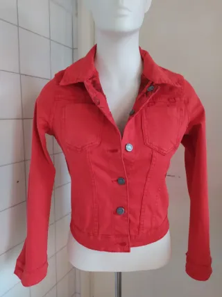 Chaqueta vaquera Nina Carter floral T. XS/S