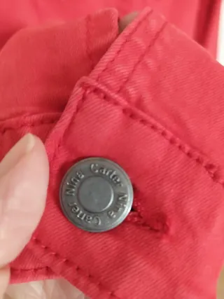 Chaqueta vaquera Nina Carter floral T. XS/S