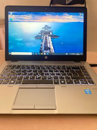 Portátil HP EliteBook i7 Plata/Negro