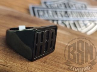 Anello Harley Davidson Nero